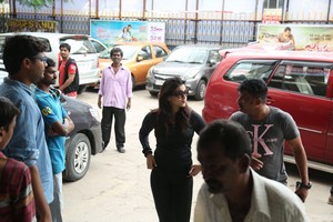 Jakkanna Movie Team Visits Hyderabad Theaters
